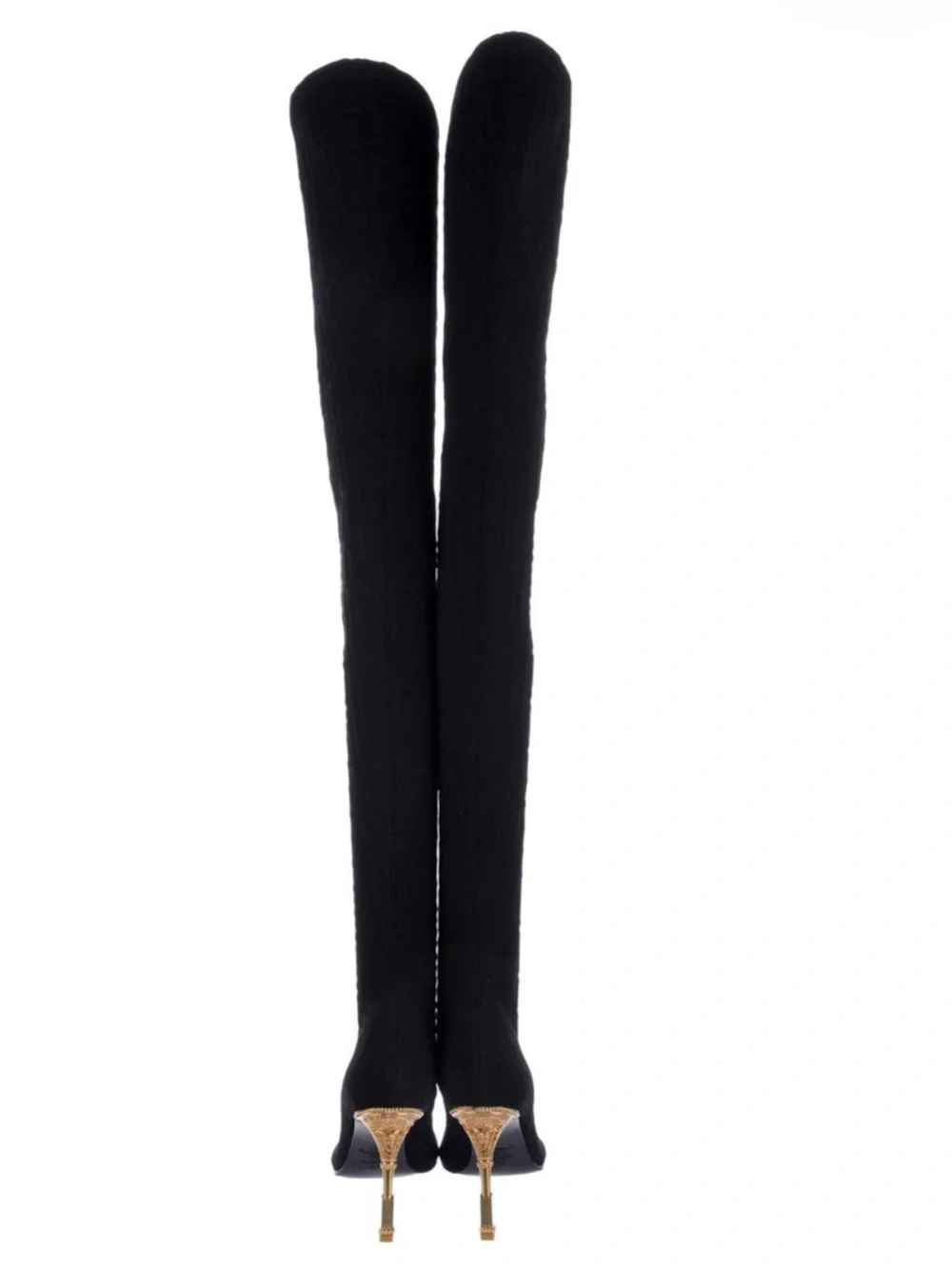 Balmain sock thigh high boots